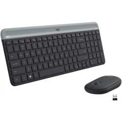 LOGITECH MK470 SLIM COMBO WIRELESS KEYBOARD AND MOUSE