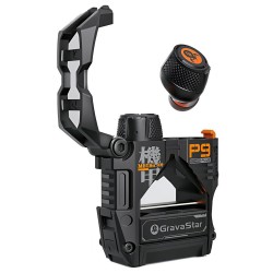 GRAVASTAR SIRIUS P9 PLUS TRUE BLUETOOTH 5.3 ACTIVE NOISE CANCELLATION ANC HEADPHONES 28H PLAYTIME ENC CLEAR CALL IPX4 FOR SPORTS WORK CUSTOMIZATION APP FOR IOS ANDROID WIRELESS EARBUDS – BLACK