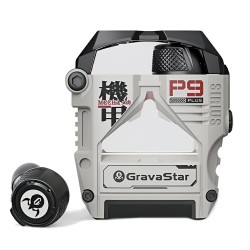 GRAVASTAR SIRIUS P9 PLUS TRUE BLUETOOTH 5.3 ACTIVE NOISE CANCELLATION ANC HEADPHONES 28H PLAYTIME ENC CLEAR CALL IPX4 FOR SPORTS WORK CUSTOMIZATION APP FOR IOS ANDROID WIRELESS EARBUDS – WHITE