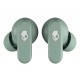 SKULLCANDY DIME 3 TRUE BLUETOOTH NOISE ISOLATING IPX4 SWEAT WATER RESISTANT 20H BATTERY TILE FINDING WIRELESS EARBUDS - PREPPY SAGE