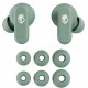SKULLCANDY DIME 3 TRUE BLUETOOTH NOISE ISOLATING IPX4 SWEAT WATER RESISTANT 20H BATTERY TILE FINDING WIRELESS EARBUDS - PREPPY SAGE