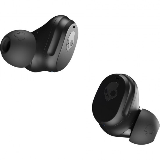 SKULLCANDY MOD TRUE MULTIPOINT PAIRING 31H BATTERY CLEAR VOICE SMART MIC IP55 STAY AWARE MODE WIRELESS EARBUDS - BLACK