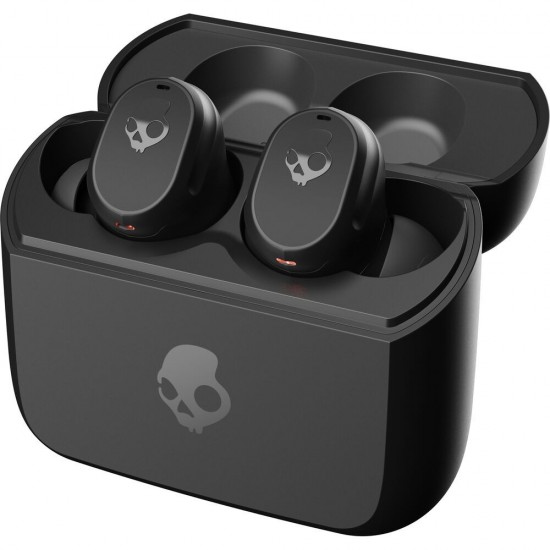 SKULLCANDY MOD TRUE MULTIPOINT PAIRING 31H BATTERY CLEAR VOICE SMART MIC IP55 STAY AWARE MODE WIRELESS EARBUDS - BLACK
