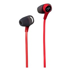 HYPERX CLOUD EARBUDS 3.5MM  GAMING AUDIO WITH MIC FOR PC/ CONSOLE/MOBILE - RED