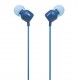 JBL TUNE 110 9MM DRIVERS PURE BASS SOUND BUILT-IN MIC IN EAR HEADPHONES - BLUE 