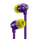 LOGITECH G333 WITH DUAL AUDIO DRIVERS IN-LINE MIC AND VOLUME CONTROL WITH 3.5MM AUX OR USB-C PORT WIRED GAMING EARPHONES - PURPLE