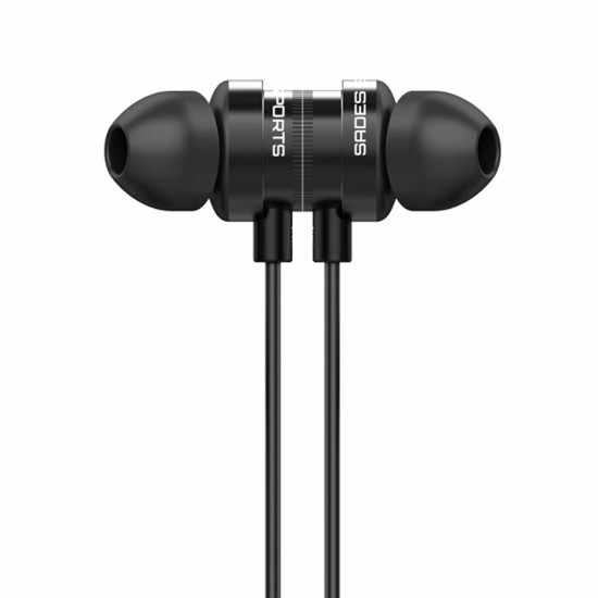 SADES WINGS 10 SA-610 IMMERSIVE GAME SOUND 3.5MM AUX EARBUDS WIRED GAMING EARPHONES - BLACK