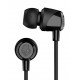 SKULLCANDY JIB LIGHTWEIGHT 3.MM IN-EAR WIRED NOISE-ISOLATING EARBUDS WITH MIC - BLACK