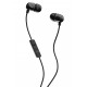 SKULLCANDY JIB LIGHTWEIGHT 3.MM IN-EAR WIRED NOISE-ISOLATING EARBUDS WITH MIC - BLACK