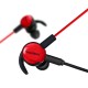 XIBERIA MG-1 PRO DUAL MICROPHONE WITH 1 TO 2 ADAPTOR 7.1 SURROUND SOUND WIRED GAMING EARBUDS - RED 