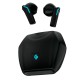 PORODO PDX415 TRUE WIRELESS 6 HOUR PLAY DUAL MICROPHONE GAMING EARBUDS - BLACK  