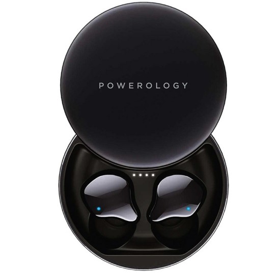 POWEROLOGY PRIMO TOUCH CONTROL 5.0 BLUETOOTH TRUE WIRELESS EARBUDS - GREY 