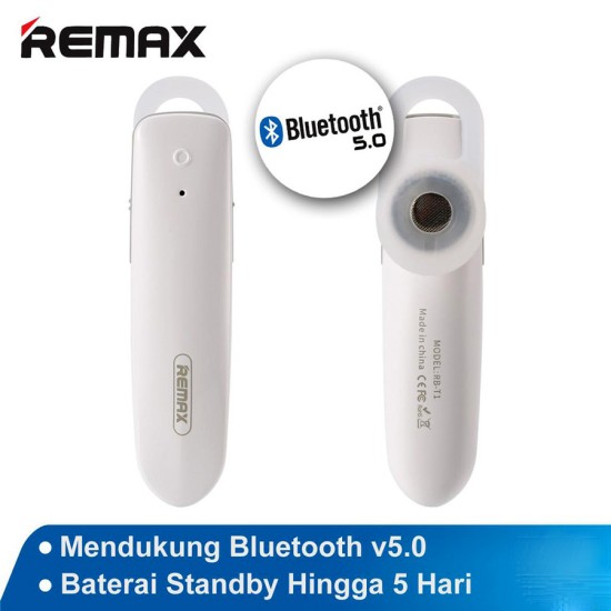 REMAX RB-T1 BLUETOOTH EARPHONE LIGHTWEIGHT DESIGN