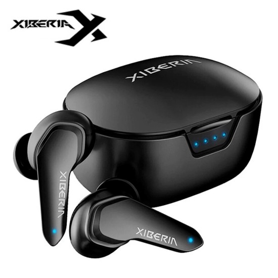 XIBERIA W3 TRUE WIRELESS 5.0 BLUETOOTH LOW LATENCY GAMING EARBUDS WITH MIC - BLACK