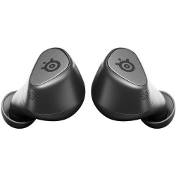 STEELSERIES ARCTIS GAMEBUDS 2.4GHZ + BLUETOOTH 5.3 ANC / TRANSPARENCY MODE IP55 WATER RESISTANT 40H BATTERY WIRELESS CHARGING COMPATIBLE WITH XBOX, PS5, PC, SWITCH, WIRELESS GAMING EARBUDS™ FOR XBOX – BLACK