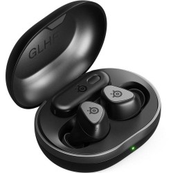 STEELSERIES ARCTIS GAMEBUDS  ANC NOISE CANCELLING FOR PC, PS5, PS4, NINTENDO SWITCH SMARTPHONES IP55 DUSTPROOF & WATERPROOF BLUETOOTH 5.3 2.4GHZ HI-FI AUDIO 100+ EQ PROFILES GAMEBUDS - BLACK