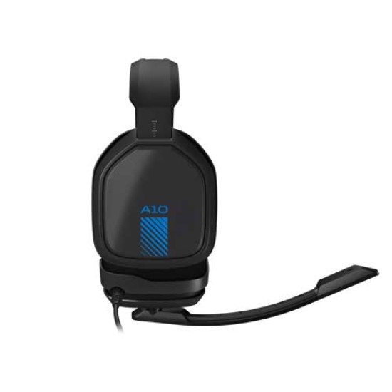 ASTRO A10 WIRED 3.5MM GAMING HEADSET WITH FLIP-TO-MUTE MICROPHONE - BLACK /BLUE