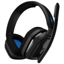 ASTRO A10 WIRED 3.5MM GAMING HEADSET WITH FLIP-TO-MUTE MICROPHONE - BLACK /BLUE