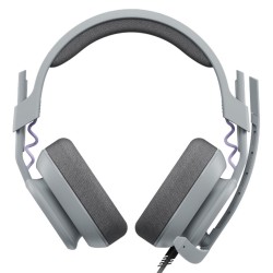 LOGITECH ASTRO A10 GEN2 STAR KILLER BASE LIGHTWEIGHT AND DAMAGE RESISTANT 3.5MM AUDIO JACK WIRED GAMING HEADSETS - GREY