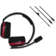 ASTRO A10 WIRED 3.5MM GAMING HEADSET WITH FLIP-TO-MUTE MICROPHONE - BLACK /RED