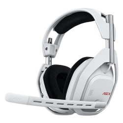 LOGITECH ASTRO A50 X LIGHTSPEED WITH A QUICK SWITCH BUTTON  BASE STATION PRO-G GRAPHENE WIRELESS GAMING HEADSET - WHITE