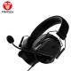 FANTECH ALTO MH91 50MM DRIVERS VOLUME KNOB DETACHABLE MICROPHONE MULTI-PLATFORM WIRED GAMING HEADSET - BLACK