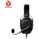 FANTECH ALTO MH91 50MM DRIVERS VOLUME KNOB DETACHABLE MICROPHONE MULTI-PLATFORM WIRED GAMING HEADSET - BLACK