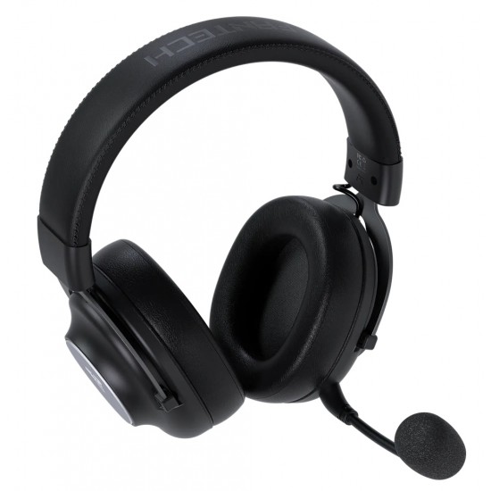 FANTECH WHG05 STELLAR TRI-MODE 105H BATTERY BLUETOOTH 5.3 & 2.4GHZ 40MM DRIVERS WIRELESS GAMING HEADSET - BLACK