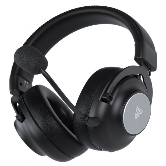 FANTECH WHG05 STELLAR TRI-MODE 105H BATTERY BLUETOOTH 5.3 & 2.4GHZ 40MM DRIVERS WIRELESS GAMING HEADSET - BLACK