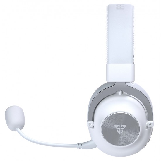 FANTECH WHG05 STELLAR TRI-MODE 105H BATTERY BLUETOOTH 5.3 & 2.4GHZ 40MM DRIVERS WIRELESS GAMING HEADSET - WHITE