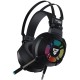 FANTECH HG11 CAPTAIN 7.1 VIRTUL SORROUND SOUND RGB WIRED USB GAMING HEADSET - BLACK 