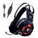 FANTECH HG11 CAPTAIN 7.1 VIRTUL SORROUND SOUND RGB WIRED USB GAMING HEADSET - BLACK 