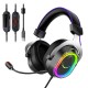 FIFINE AMPLIGAME H13 7.1 SURROUND SOUND RGB LIGHTING ANC MIC ERGONOMIC EARPADS CONTROL BOX USB FOR PC PS5 PS4 LAPTOP MAC WIRED GAMING HEADSET - BLACK