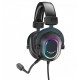 FIFINE AMPLIGAME H6 WIRED HEADPHONES WITH MICROPHONE-7.1 SURROUND SOUND-USB HEADSET WITH EQ MODE RGB SOFT EAR PADS FOR PC GAMING HEADSET - BLACK