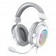 FIFINE AMPLIGAME H6 WIRED HEADPHONES WITH MICROPHONE-7.1 SURROUND SOUND-USB HEADSET WITH EQ MODE RGB SOFT EAR PADS FOR PC GAMING HEADSET - WHITE