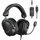 FIFINE AMPLIGAME H9 7.1 SURROUND SOUND DETACHABLE MICROPHONE USB AND 3.5MM WIRED OVER-EAR WITH CONTROL BOX COMFORT FIT PC GAMING HEADSET - BLACK