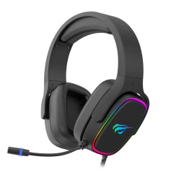 HAVIT GAMENOTE 7.1 USB SUPER 50MM SPEAKER 3D SURROUND SOUND RGB LED  LIGHTWEIGHT GAMING HEADSET