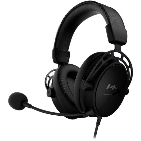 HYPERX CLOUD ALPHA S DUAL CHAMBER ADVANTAGE 7.1 SURROUND SOUND GAMING HEADSET - BLACKOUT