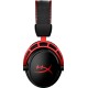 HYPERX CLOUD ALPHA WIRELESS 300 HOUR BATTERY LIFE DTS HEADPHONE :X SPATIAL AUDIO GAMING HEADSET  - RED 