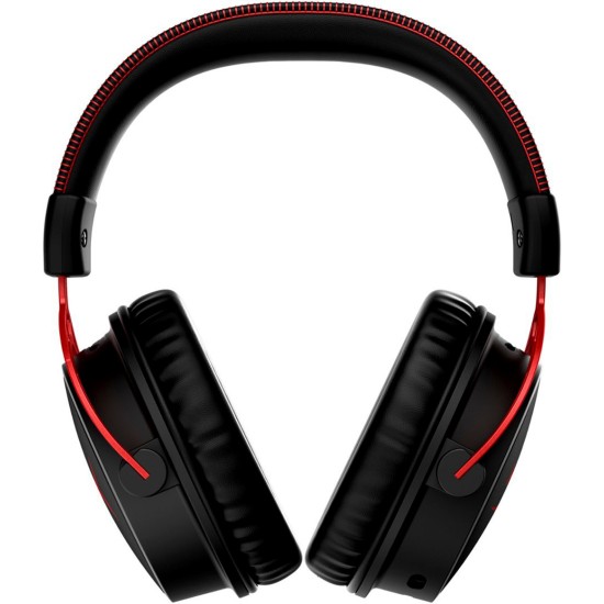HYPERX CLOUD ALPHA WIRELESS 300 HOUR BATTERY LIFE DTS HEADPHONE :X SPATIAL AUDIO GAMING HEADSET  - RED 