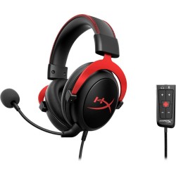 HYPERX CLOUD II GAMING HEADSET 7.1 VIRTUAL SURROUND SOUND FOR PC/PS4/PS5/XBOX/MOBILE - RED 