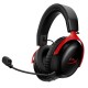 HYPERX CLOUD III S DUAL LEGENDARY SOUND SANS FIL UP TO 120-HOUR BATTERY, ANGLED 53MM DRIVERS WIRELESS GAMING HEADSET – BLACK/RED