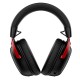 HYPERX CLOUD III S DUAL LEGENDARY SOUND SANS FIL UP TO 120-HOUR BATTERY, ANGLED 53MM DRIVERS WIRELESS GAMING HEADSET – BLACK/RED