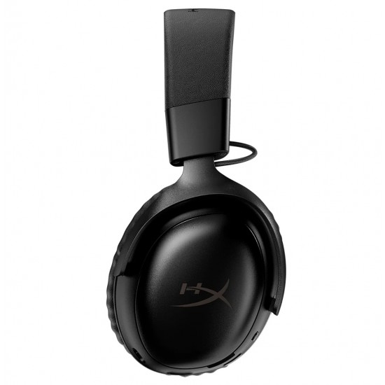 HYPERX CLOUD III S 120 HOURS BATTERY LIFE 2.4GHZ BLUETOOTH 53MM ANGLED DRIVERS DTS HEADPHONE:X SPATIAL AUDIO WIRELESS GAMING HEADSET - BLACK
