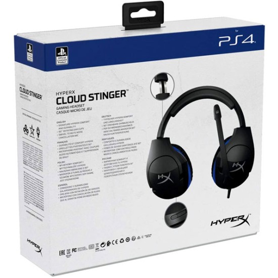 HYPERX CLOUD STINGER GAMING HEADSET PLAYSTATION OFFICIAL LICENSED PRODUCT