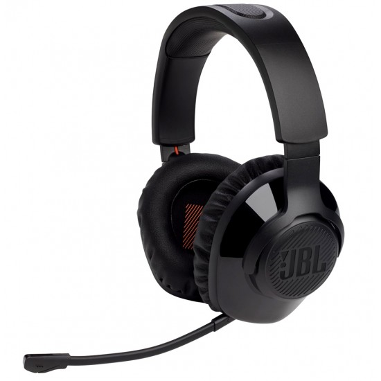 JBL QUANTUM 350 22 HOURS PLAYTIME WIRELESS PC GAMING HEADSET WITH DETACHABLE BOOM MIC - BLACK