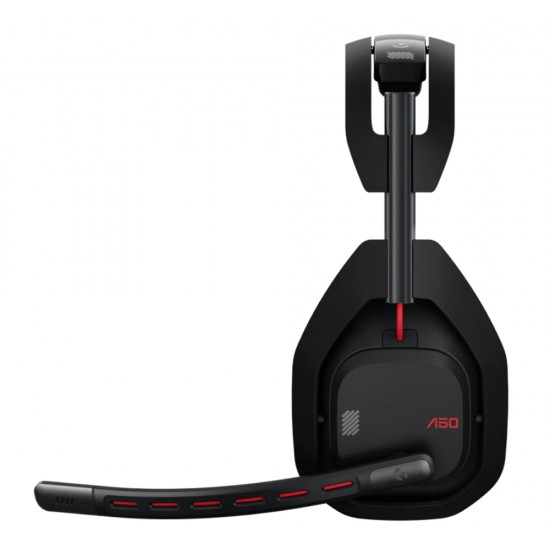 LOGITECH ASTRO A50 GEN 5 PRO-G GRAPHENE DRIVERS PLAYSYNC TRI-SYSTEM SWITCHING 24-BIT LIGHTSPEED & BLUETOOTH WIRELESS GAMING HEADSET - BLACK