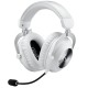 LOGITECH G PRO X 2 LIGHTSPEED DETACHABLE BOOM MIC, 50MM GRAPHENE DRIVERS, DTS: X HEADPHONE 2.0—7.1 SURROUND, BLUETOOTH/USB/3.5MM AUX, FOR PC, PS5, PS4, NINTENDO SWITCH WIRELESS GAMING HEADSET - WHITE