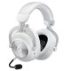 LOGITECH G PRO X 2 LIGHTSPEED DETACHABLE BOOM MIC, 50MM GRAPHENE DRIVERS, DTS: X HEADPHONE 2.0—7.1 SURROUND, BLUETOOTH/USB/3.5MM AUX, FOR PC, PS5, PS4, NINTENDO SWITCH WIRELESS GAMING HEADSET - WHITE