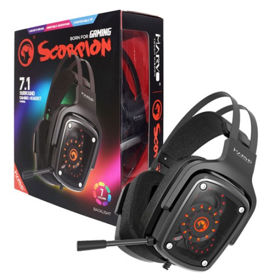 MARVO SCORPION HG9028 7.1 SURROUND GAMING HEADSET